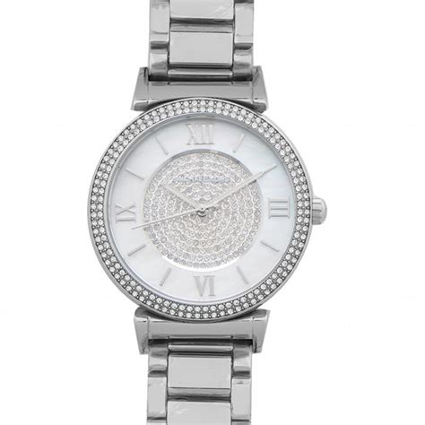 Michael Kors Women's Catlin MK3355 Silver .